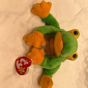 Ty beanie babies Smoochy the Frog
